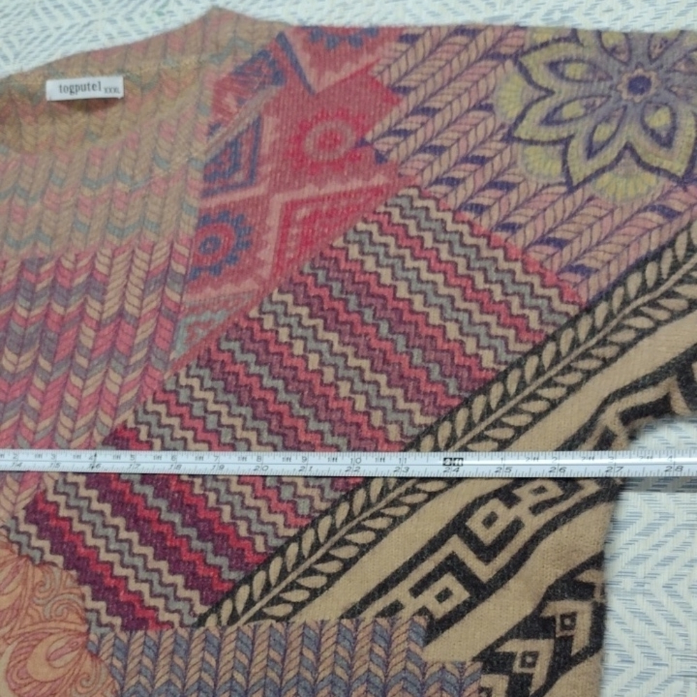 Togputel Multicolor Patterned Sweater - image 7
